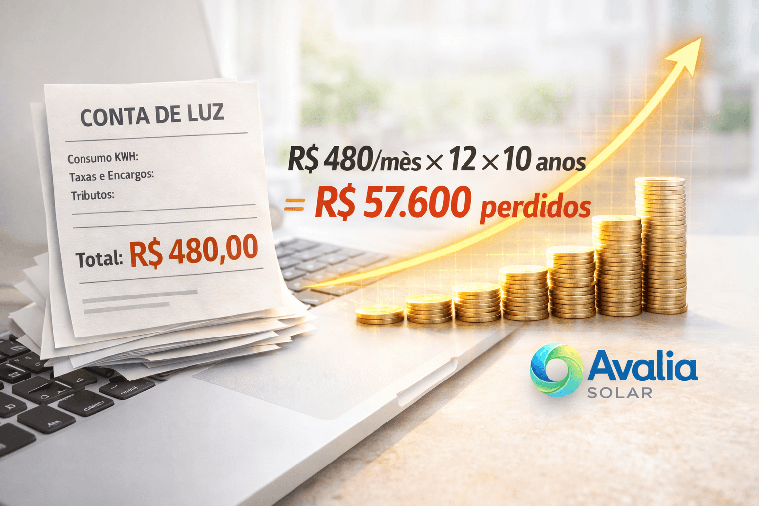 Quanto custa não ter energia solar? Veja os números